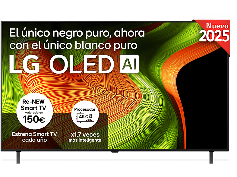 LG OLED AI B5 OLED556LA Fernseher (Flat, 55 Zoll / 139,7 cm, UHD 4K, SMART TV)