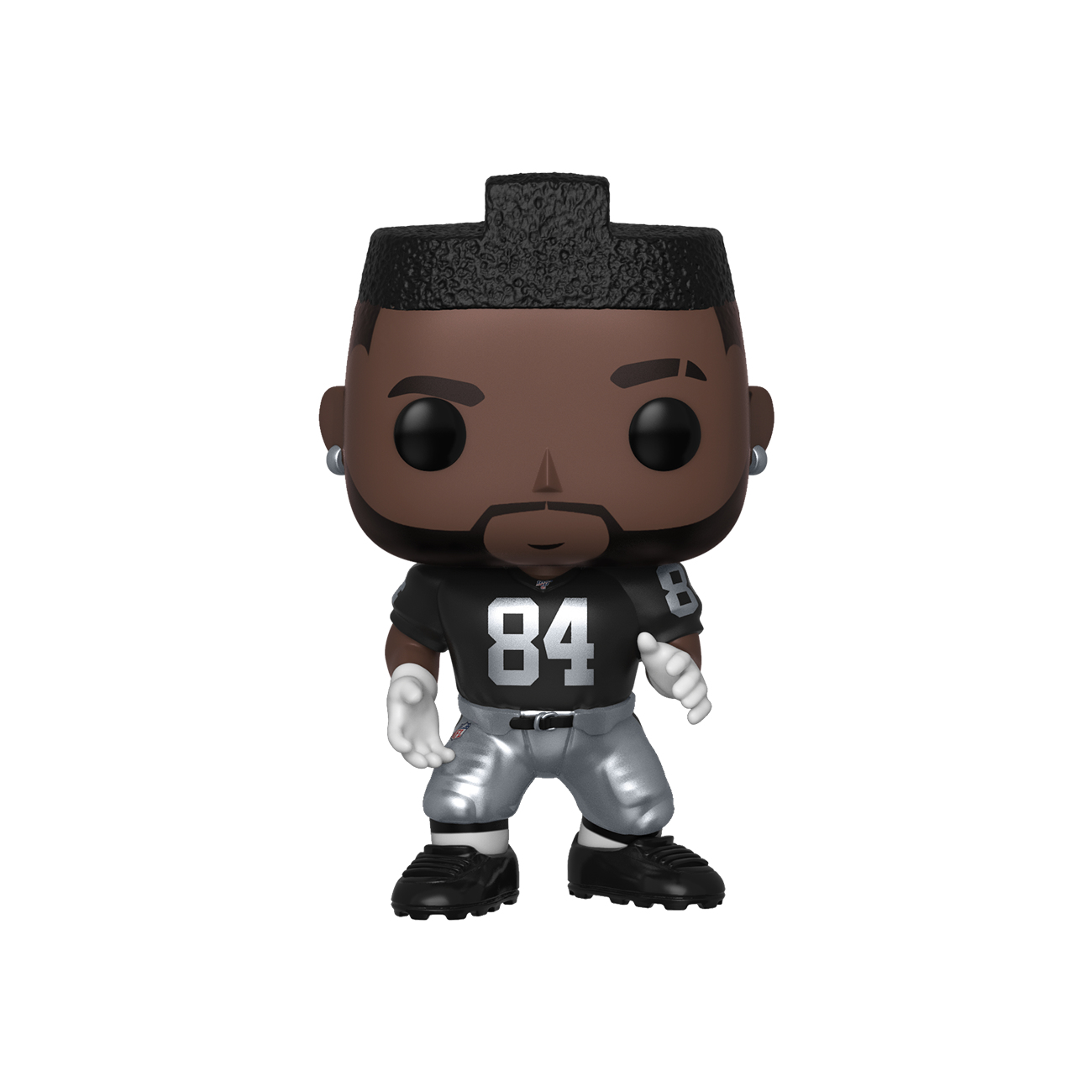 Figura Funko Pop di un giocatore di football con la maglia numero 84.