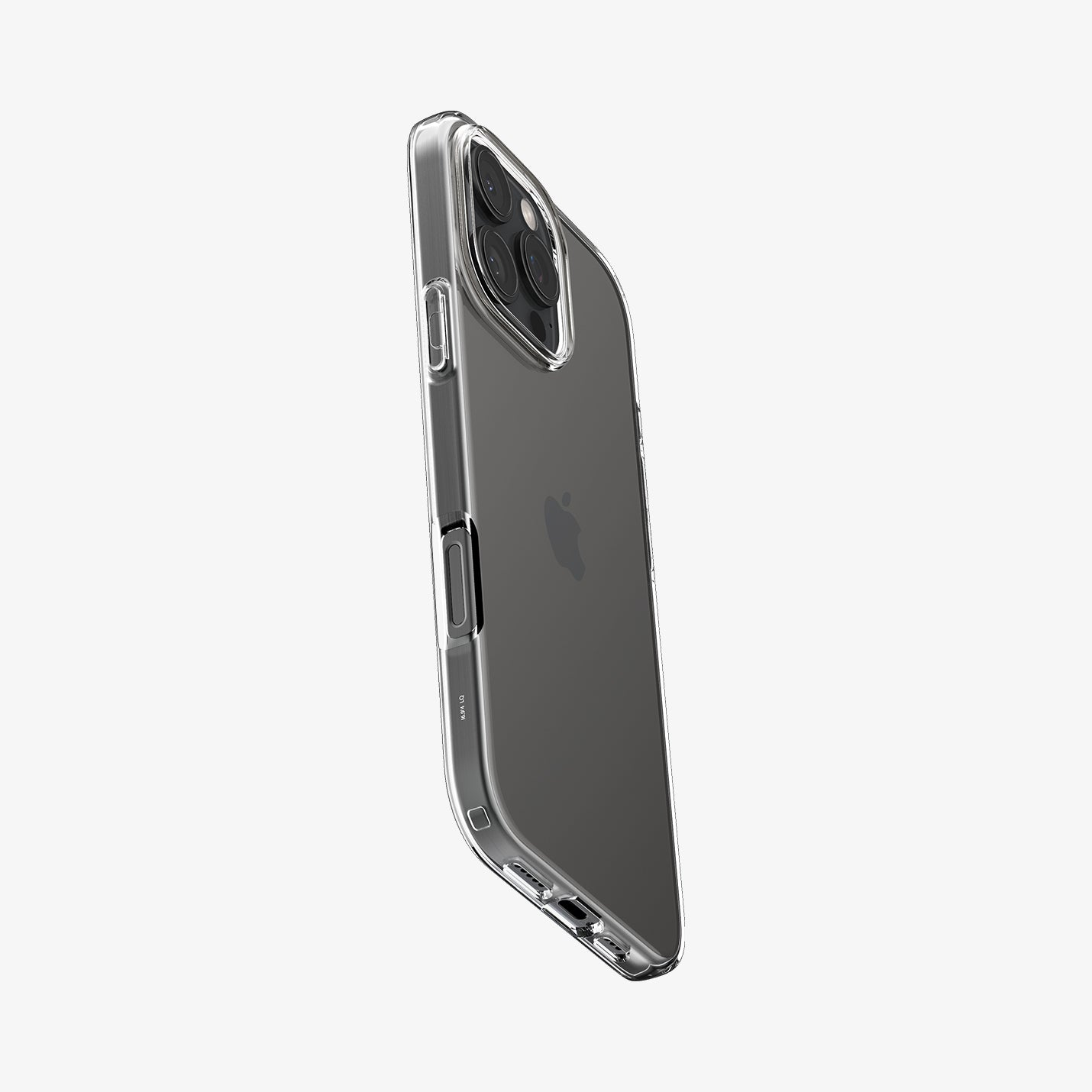 Przezroczyste etui na iPhone. Ma wiele kamer i przezroczysty tył.