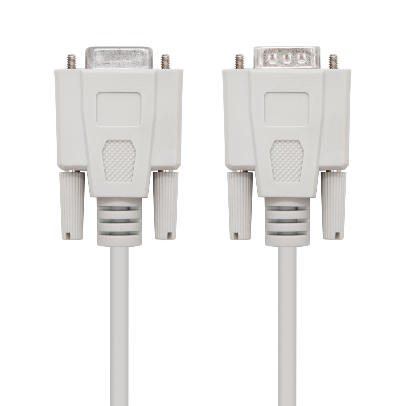 Twee grijze connectoren op een witte achtergrond, die de pin-indeling tonen.