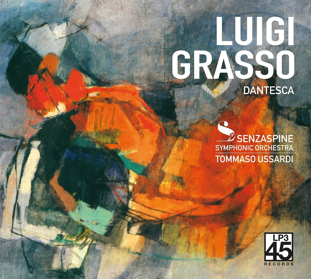 Copertina dell'album in stile astratto, con un dipinto e testo.