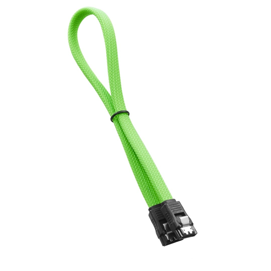 Cavo verde con connettore. È per computer.