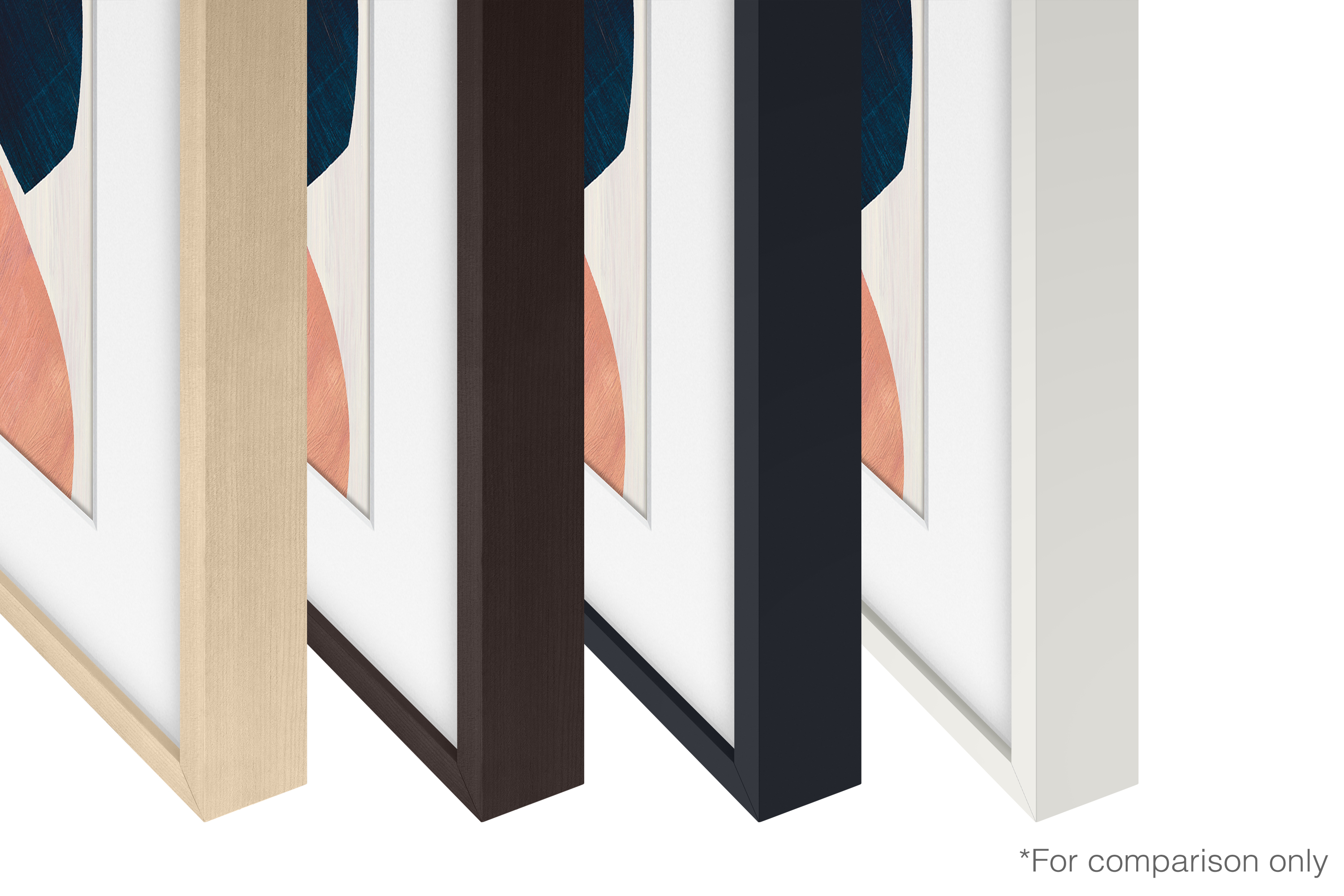 Cuatro fundas para teléfono en diferentes colores: beige, marrón, azul oscuro y negro.