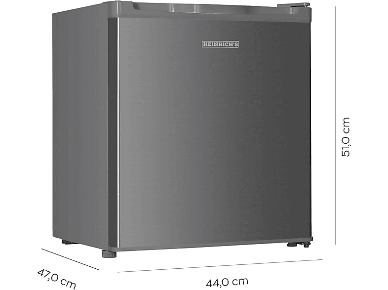 HEINRICHS Heinrich´s Mini Gefrierschrank 33L -18°C kompakt Mini- Gefrierschrank (E, 51 cm hoch)
