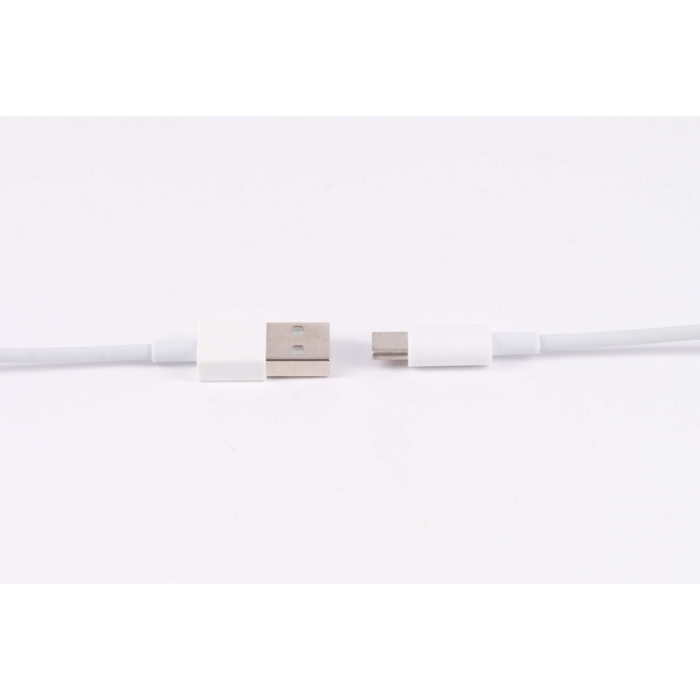 Cavo bianco da USB a USB-C.