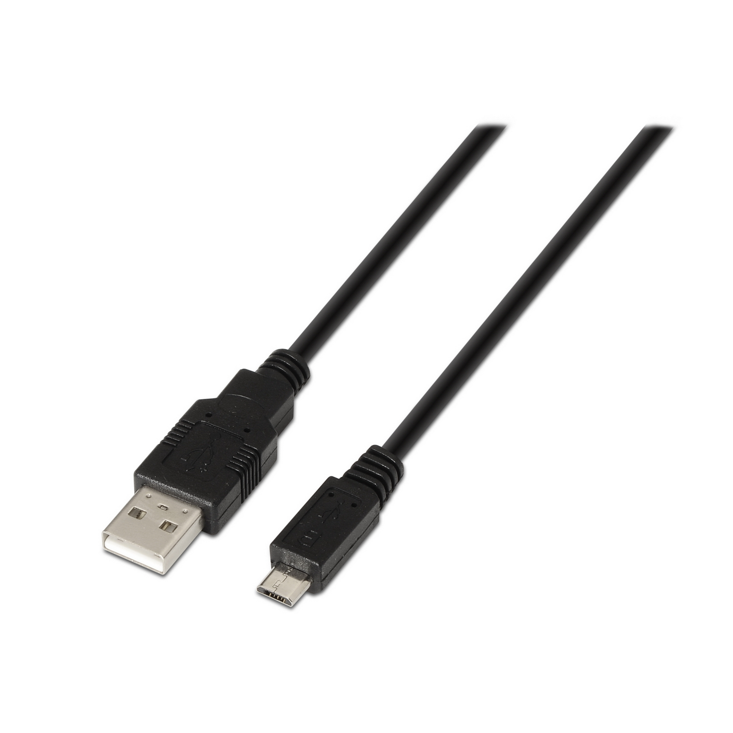 AISENS Cavo USB 2.0 1.8m – Tipo A Maschio A Mini B Maschio – Per Cellulari E Fotocamere Digitali (Nero) - 4