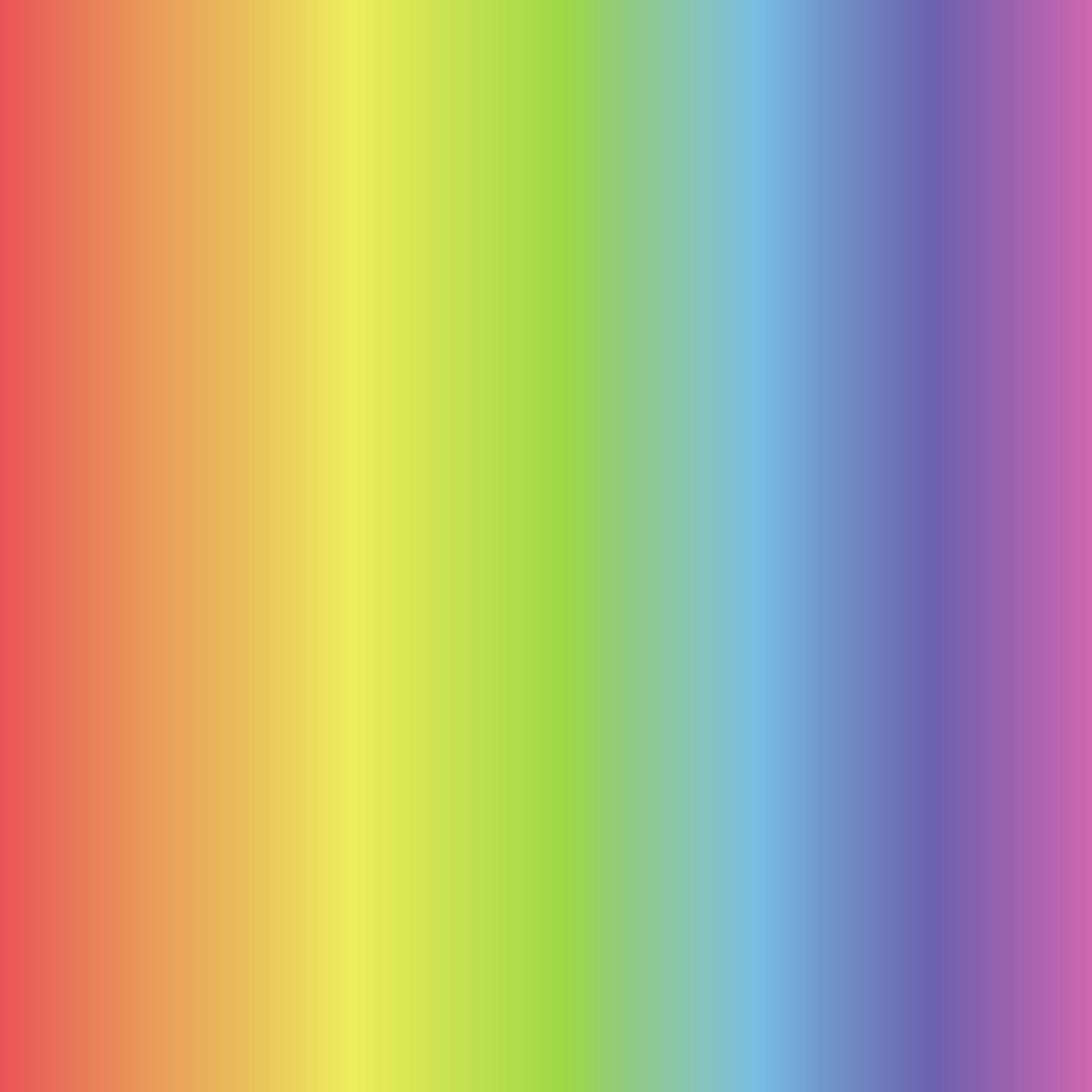 Ein vertikaler Regenbogenverlauf, der von Rot nach Lila verläuft.
