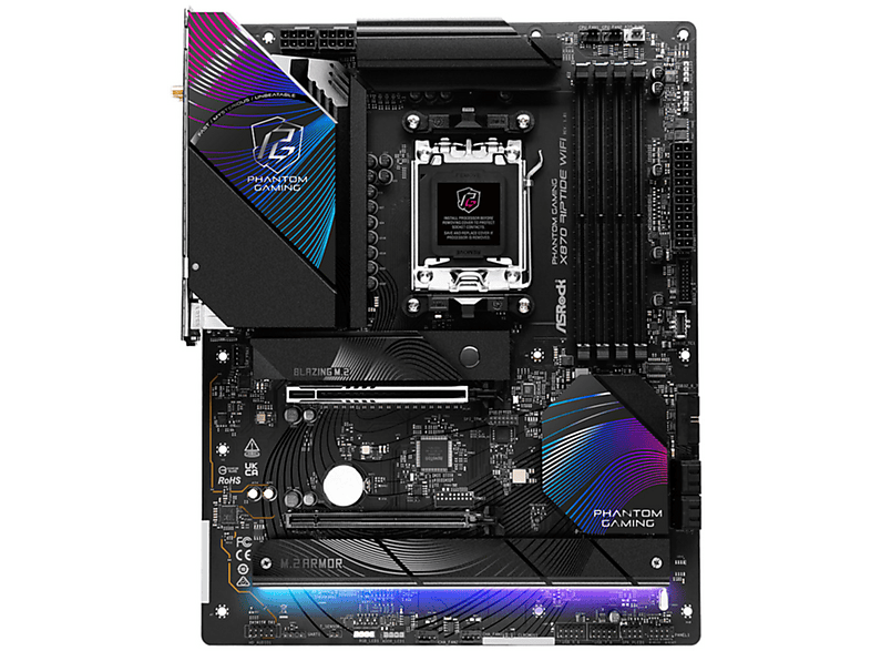 ASROCK X870 Riptide WiFi Mainboard Mehrfarbig