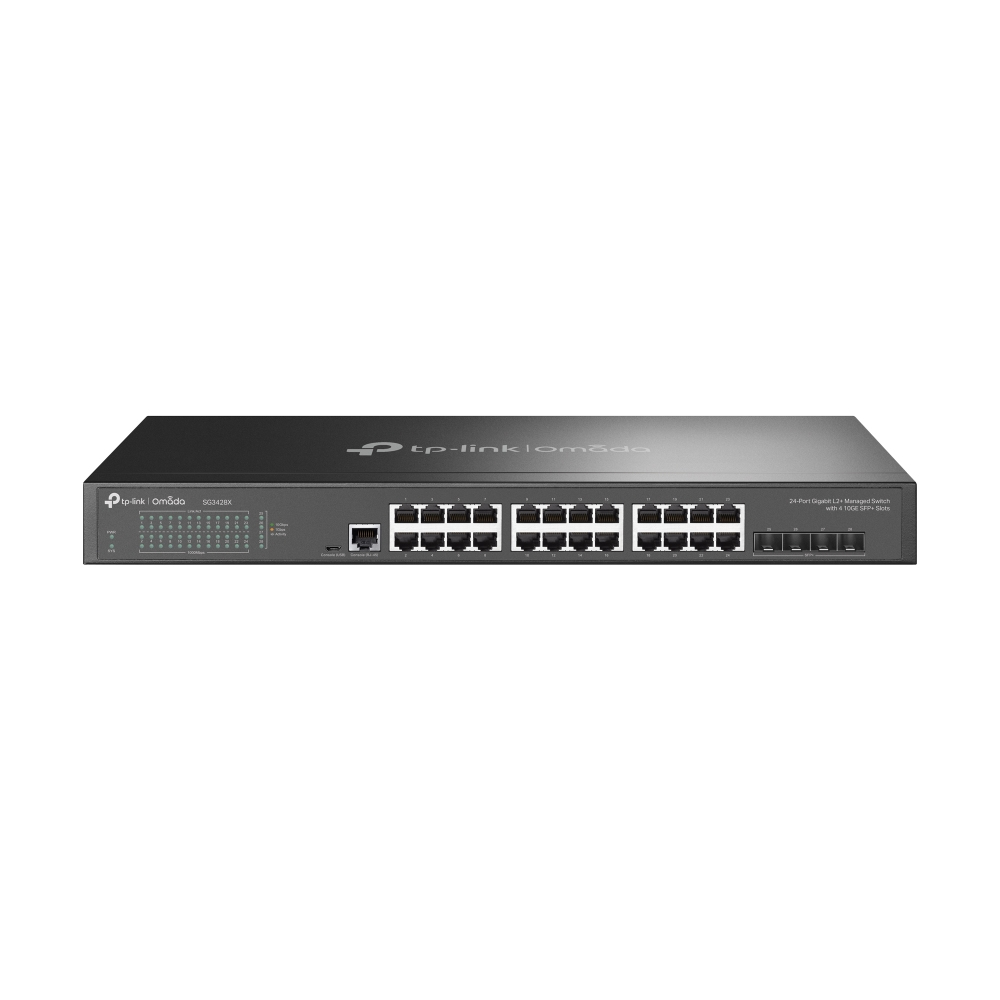 TP-LINK TL-SG3428X 24 Switch Siyah