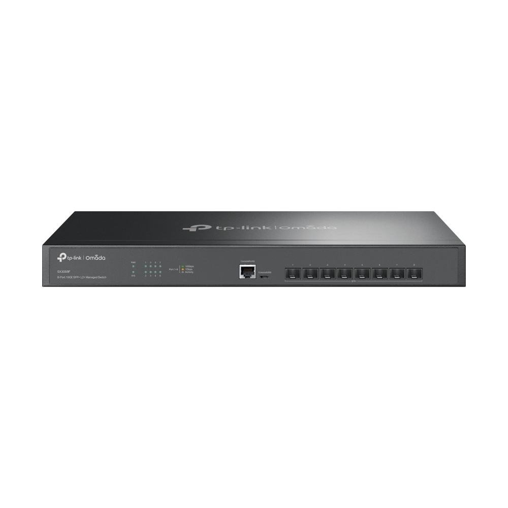 TP-LINK TL-SX3008F 10/100/1000 0 Switch Siyah