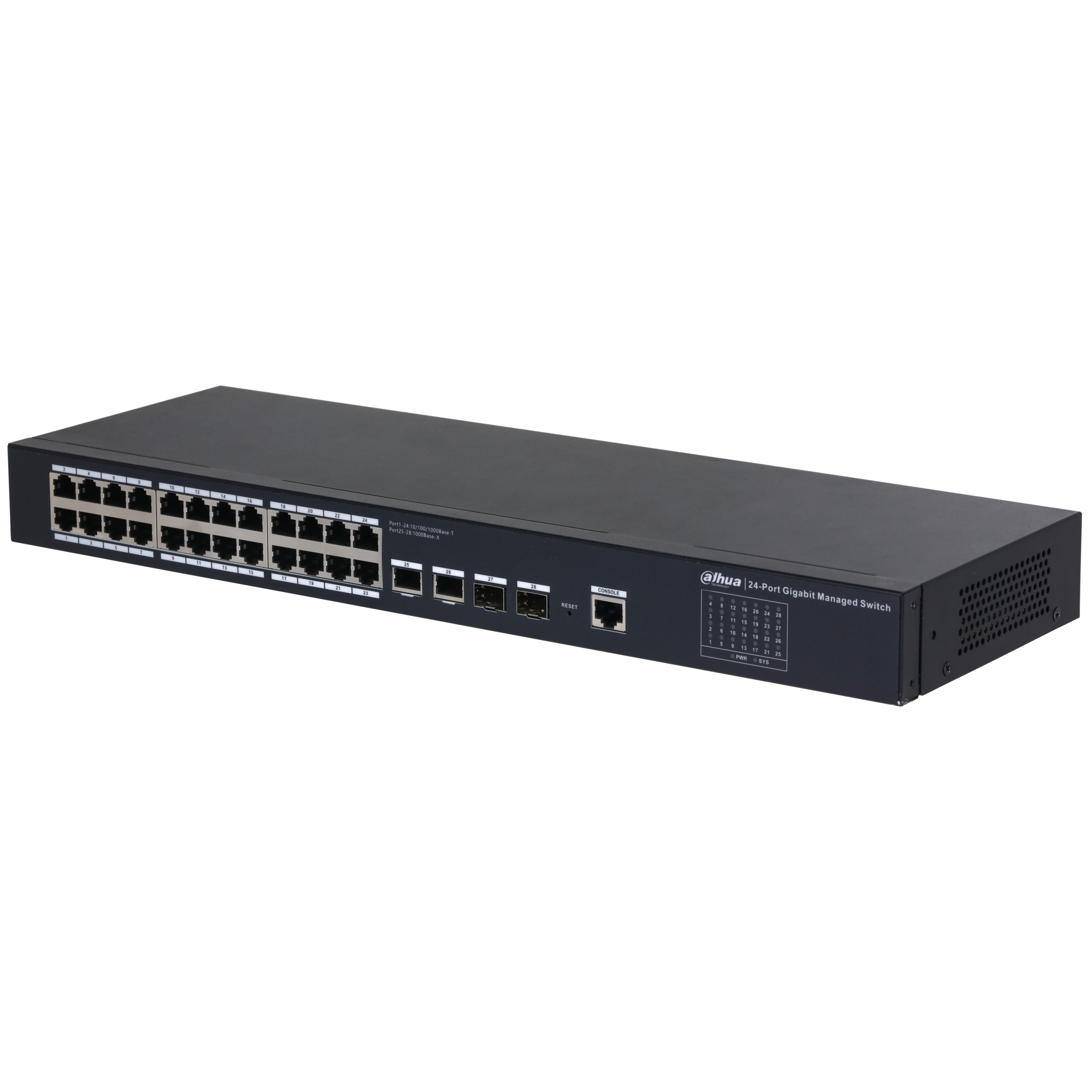 DAHUA TECHNOLOGY SG4028 10/100/1000 +2SFP 26 Switch Siyah