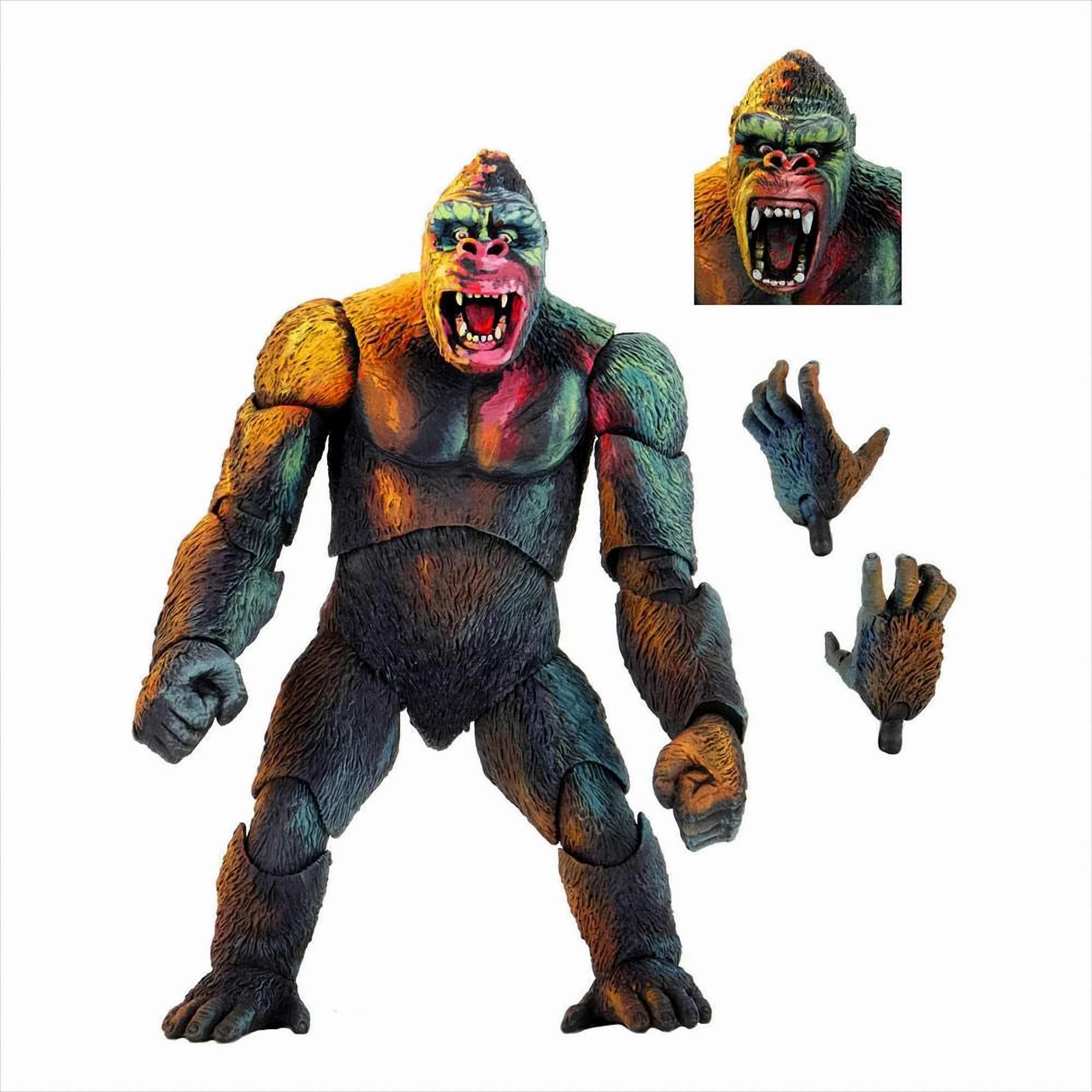 NECA King Kong – Ultimate King Kong (Illustrated) Koleksiyon Figürü
