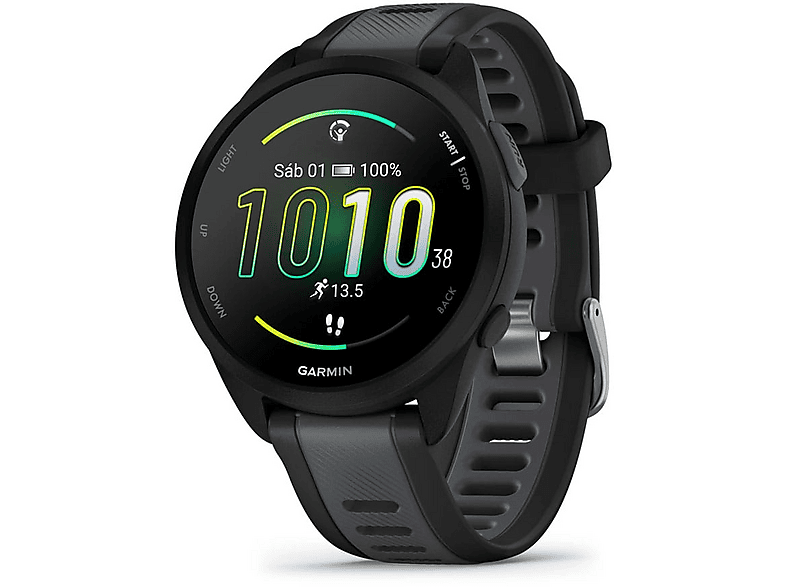 Garmin Forerunner 570 42mm Grigio Ardesia - Cinturino Nero/traslucido, Usato Come Nuovo