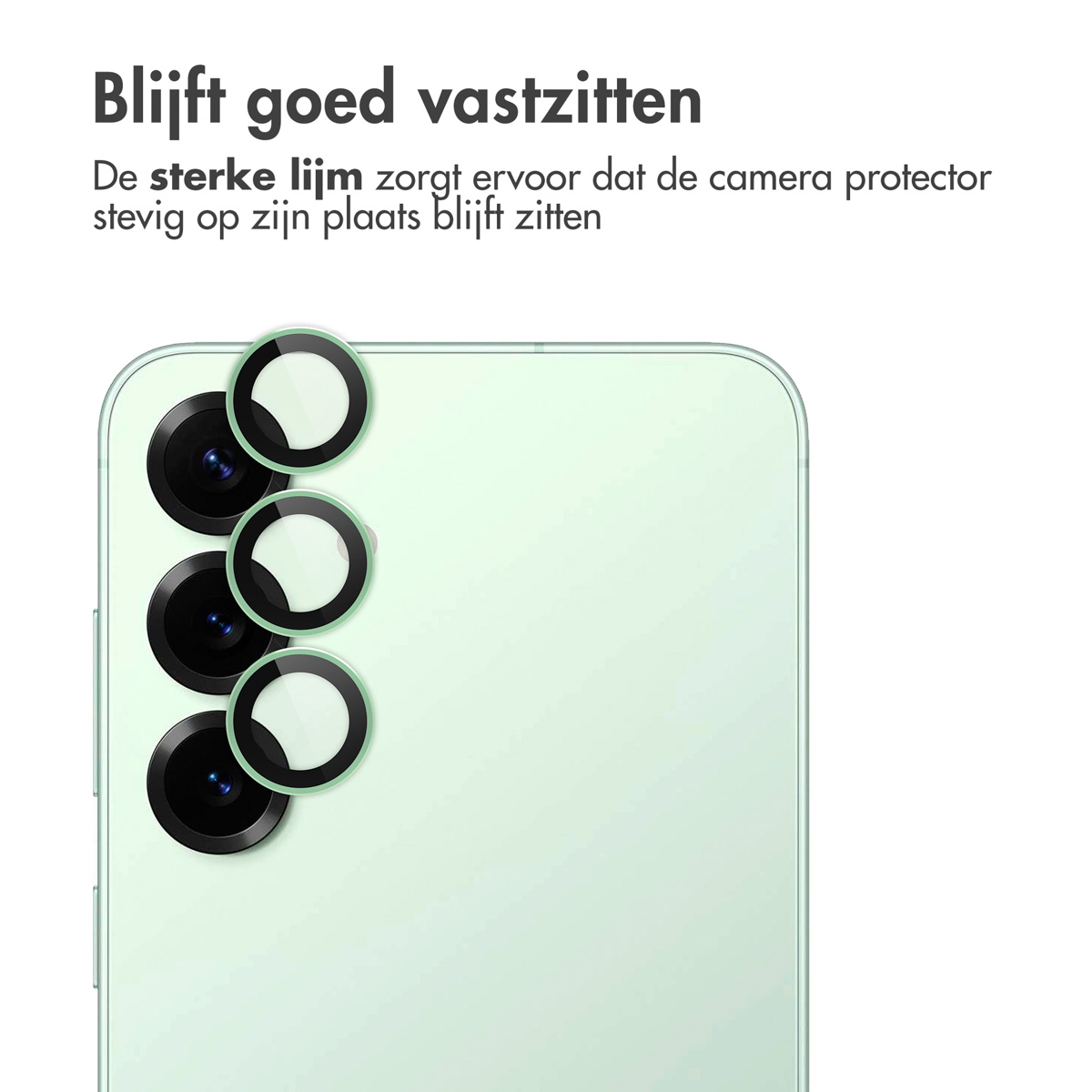 Twee zwarte hoezen met tekst: Hoogwaardig kunstleer, wat Hoogwaardig kunstleer betekent.