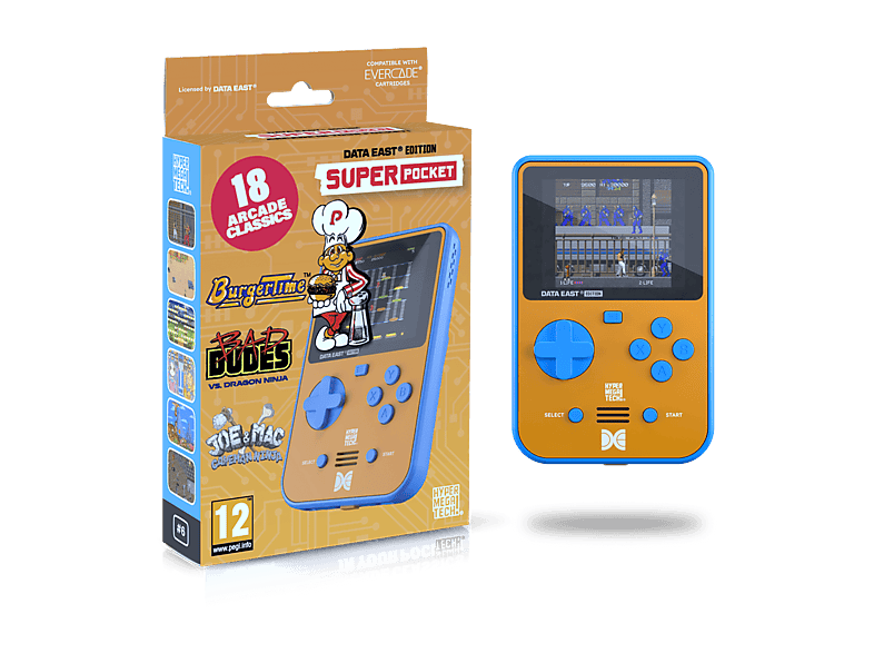 Consola retro portátil | PLAION HYPERMEGATECH SUPER POCKET DATA