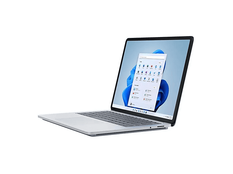 MICROSOFT Surface Laptop Studio 1, Notebook, mit 14,4 Zoll Display Touchscreen, Intel® Core™ i7, 16 GB RAM, 512 GB SSD, NVIDIA GeForce RTX™ 3050 Ti, Silver, Windows 11 Pro