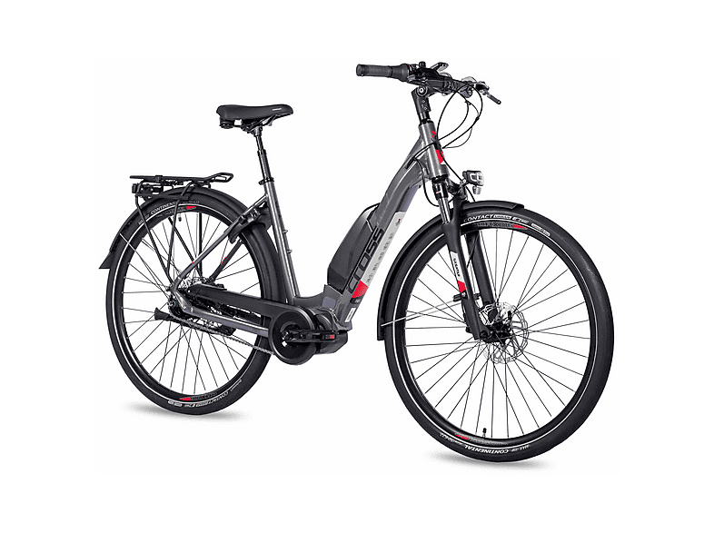 AIRTRACKS 28 Zoll E-Bike City Fahrrad LS WAVE X-Tron SR2 SHIMANO STеPS E-5000 418Wh 5 GANG SHIMANO NEXUS INTER Citybike (Laufradgröße: 28 Zoll, Rahmenhöhe: 50 cm, Damen-Rad, Schwarz Matt)