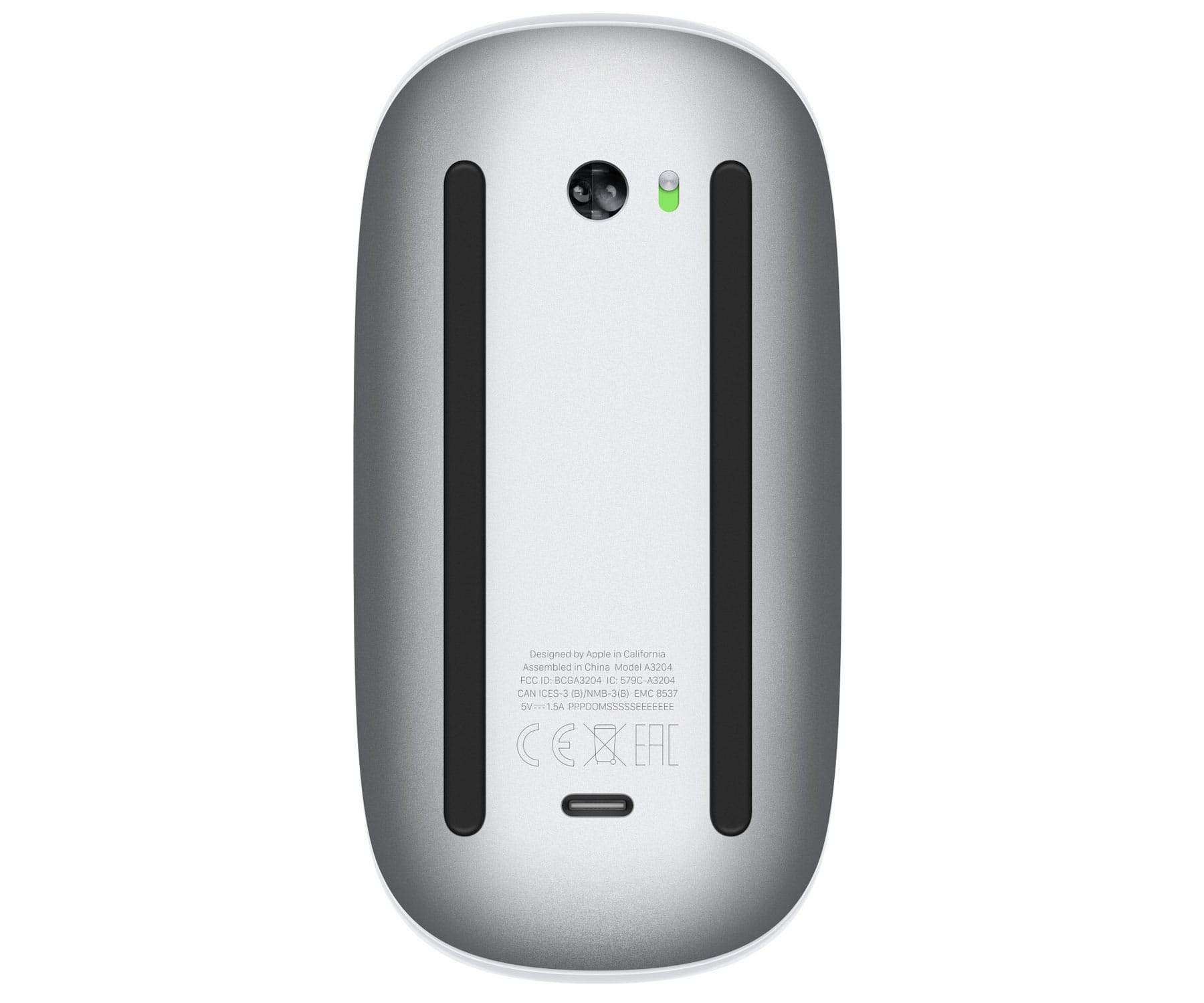 Mysz APPLE Magic Mouse (USB-C) | obszar Multi-Touch w bieli