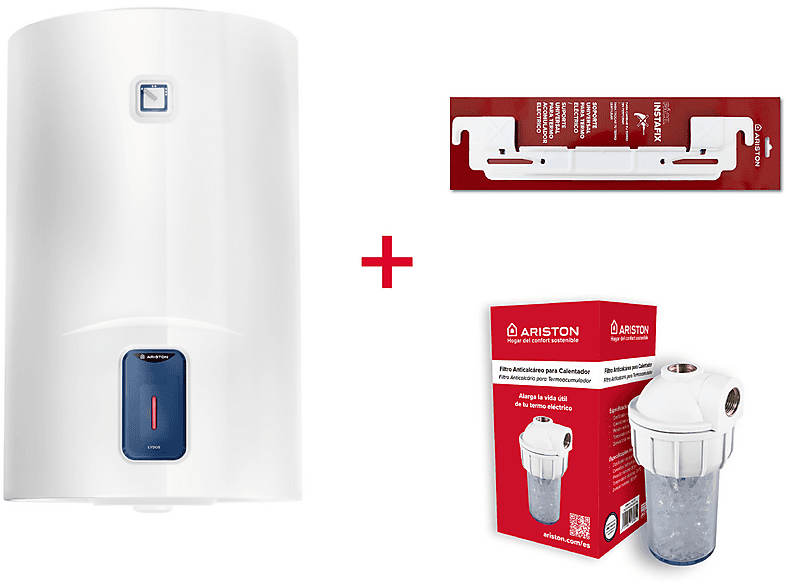Termo Eléctrico | LYDOS R 100 V ES EU + INSTA + POLIF ARISTON, 100 l ...