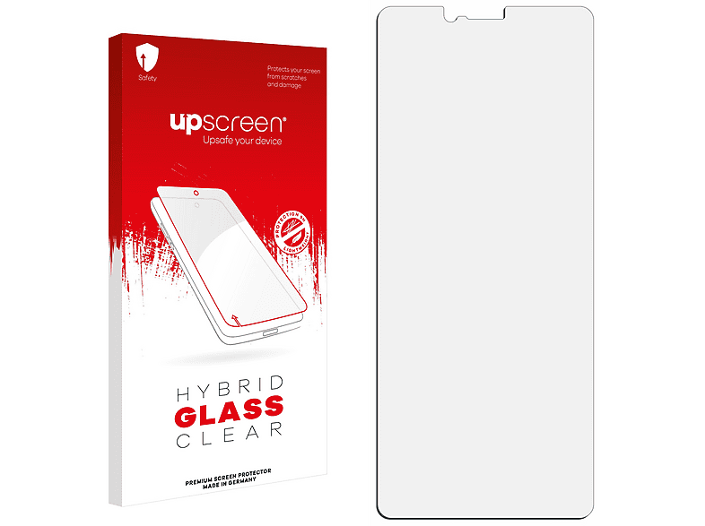 Upscreen Panzerglas Für Sony Xperia 10 II – 9H Kratzfest, Anti-Fingerprint, Made In Germany