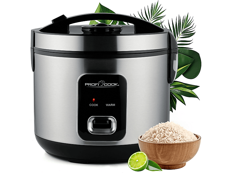 PROFICOOK PC-RK 1285 Reiskocher (700 Watt, Silber)