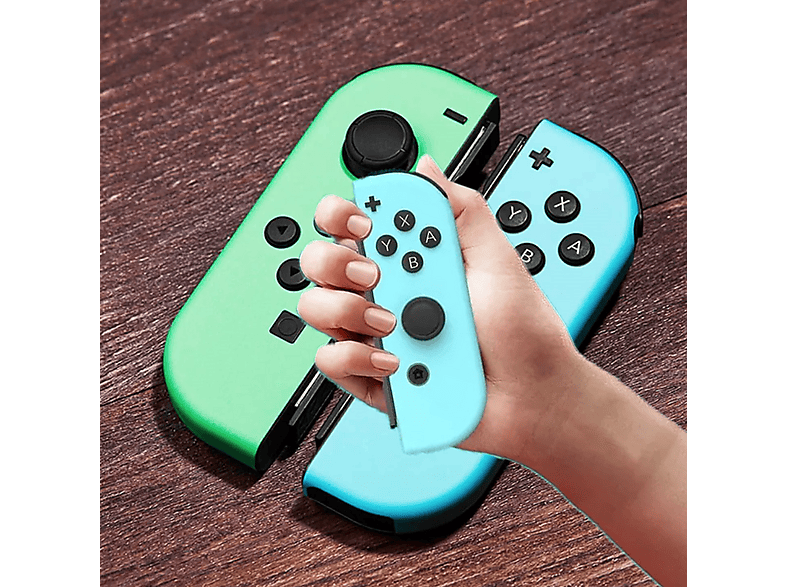 QTTVBTNA Nintendo Switch Alin457-2 Blau/Grün Controller Blau