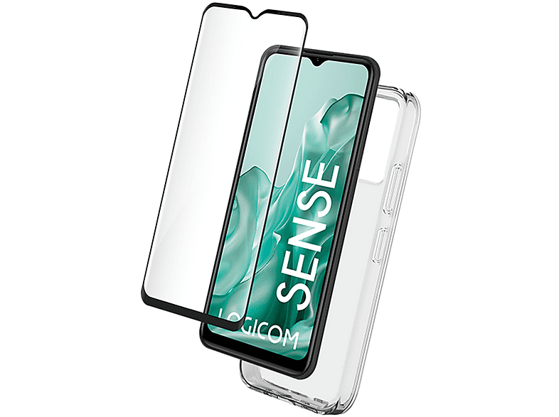 BIGBEN PACKSILIVTLOGSENSE, Full Cover, Logicom, SENSE, Transparent ...