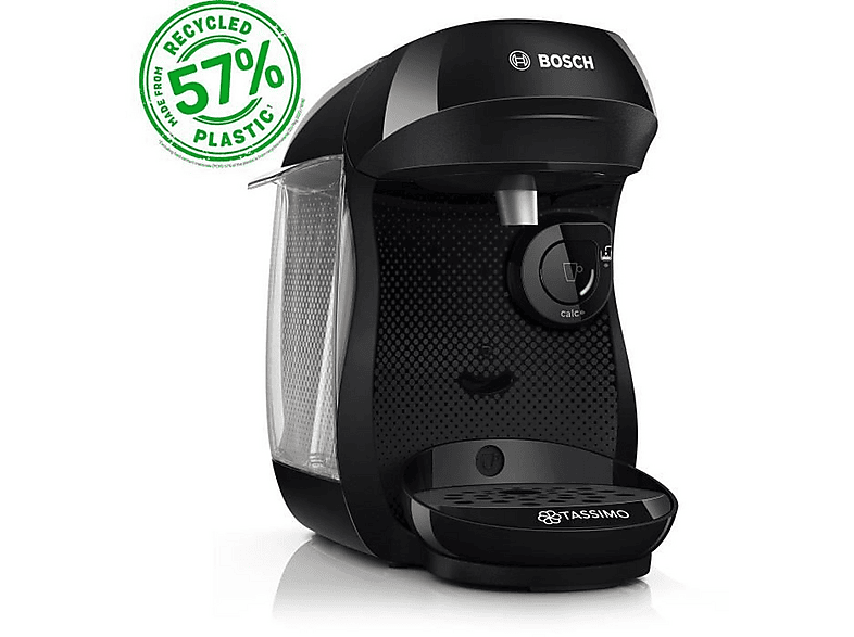 BOSCH Tassimo Happy TAS102E Pad-Kaffeemaschine Schwarz