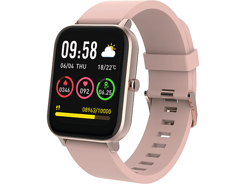 FOREVER ForeVigo 3 SW-320 Smartwatch Silikon, Rosegold | MediaMarkt