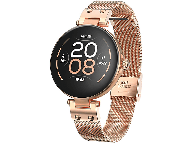 FOREVER ForeVive Petite SB-305 Smartwatch Edelstahl, Rosegold