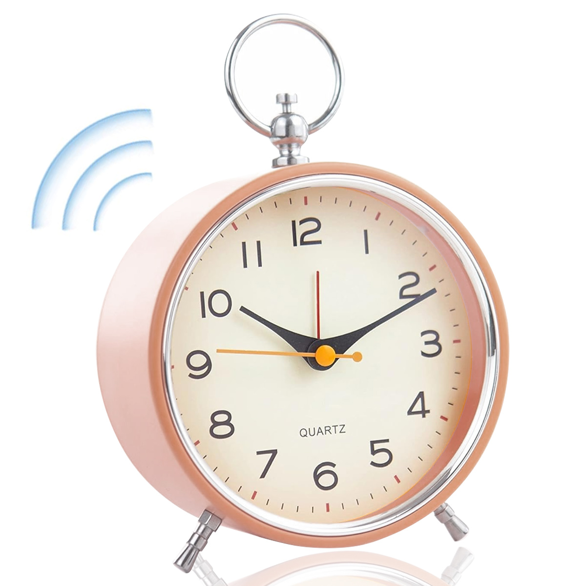 XUIGORT Analoger Uhr Schlafzimmer Digitaler Wecker