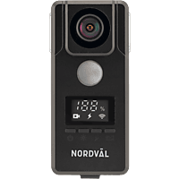 MediaMarkt NORDVÄL Bikecam BC101F 4K - Koplamp Fietscamera Zwart aanbieding