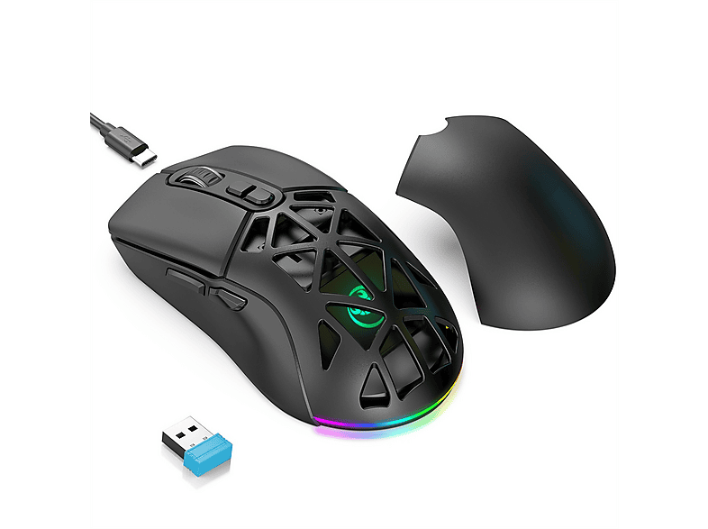 ZESHOP T26B Maus, Schwarz | MediaMarkt