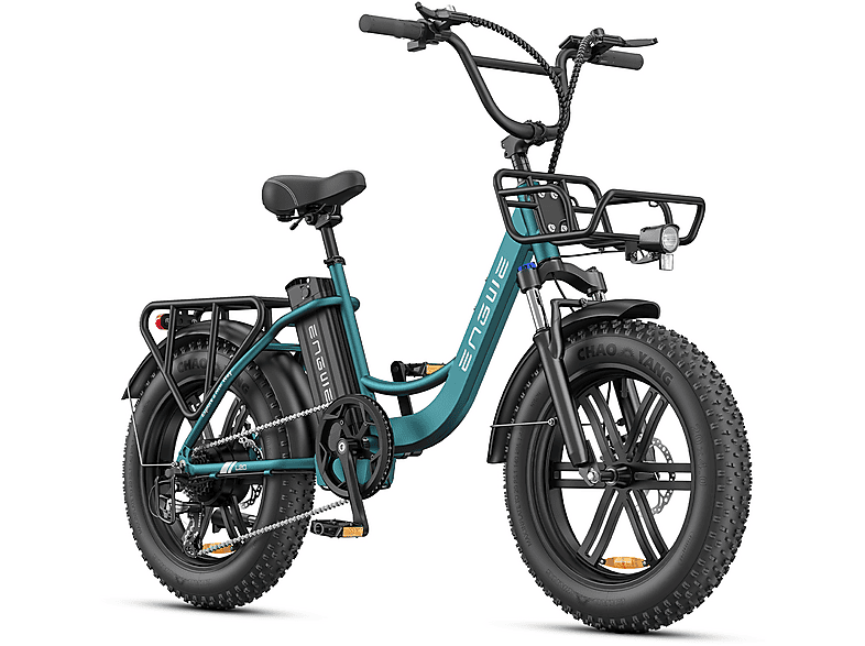 ENGWE L20 Boost Citybike (Laufradgröße: 20 Zoll, Unisex-Rad, Grün)