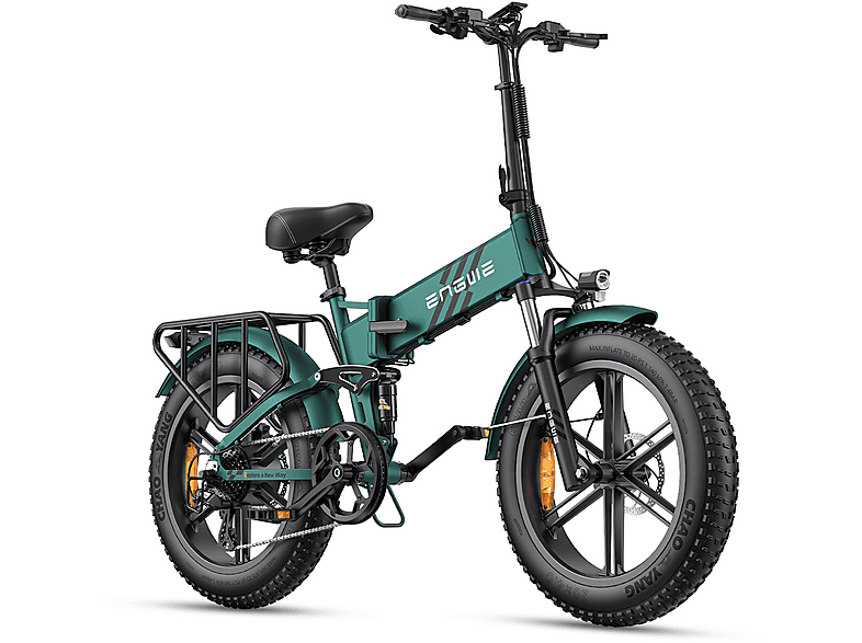 ENGWE ENGINE PRO 2.0 Kompakt-/Faltrad (Laufradgröße: 20 Zoll, Unisex-Rad, Grün)