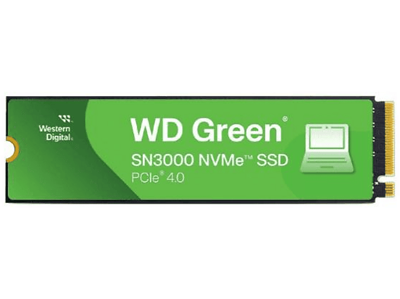 SANDISK WD Green SN3000 NVMe SSD 1TB M.2 2280 Eingabe / Ausgabe Festplatten Interne, 1,02 TB, SSD, 0 Zoll, intern