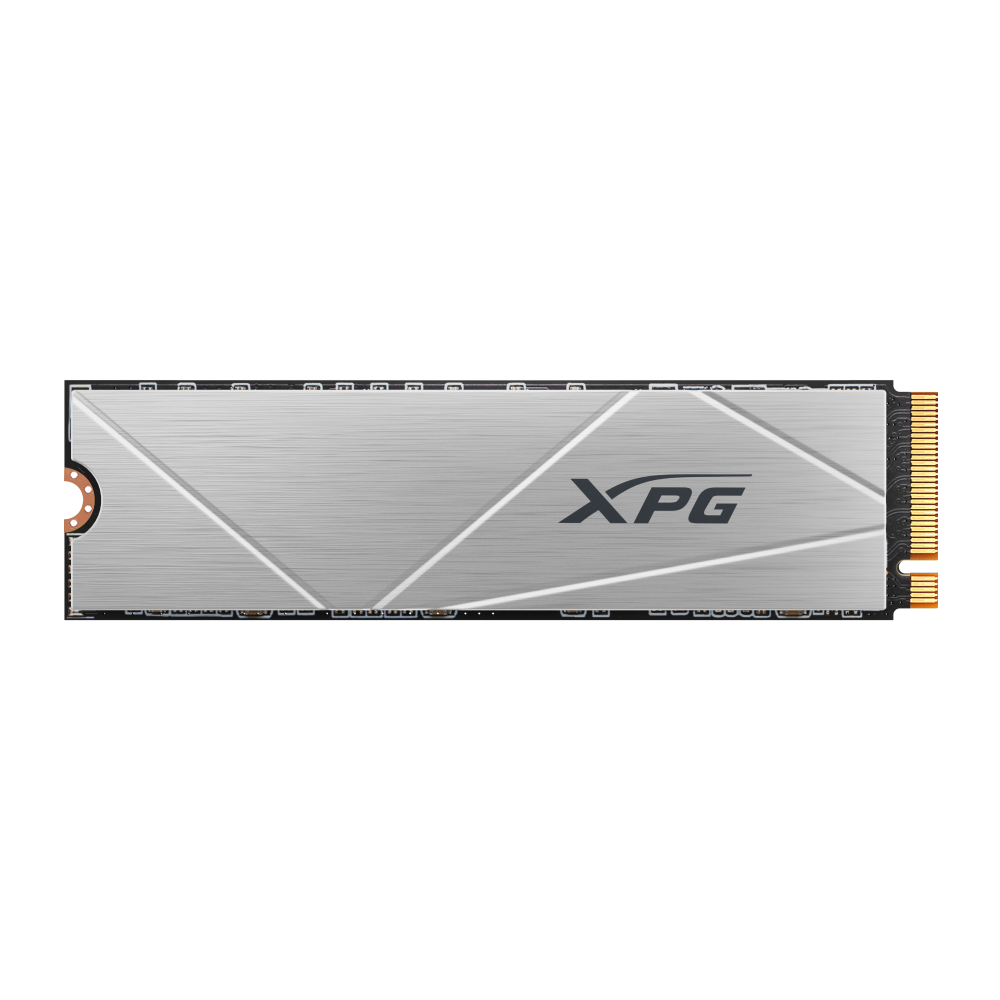 Srebrny dysk SSD XPG.