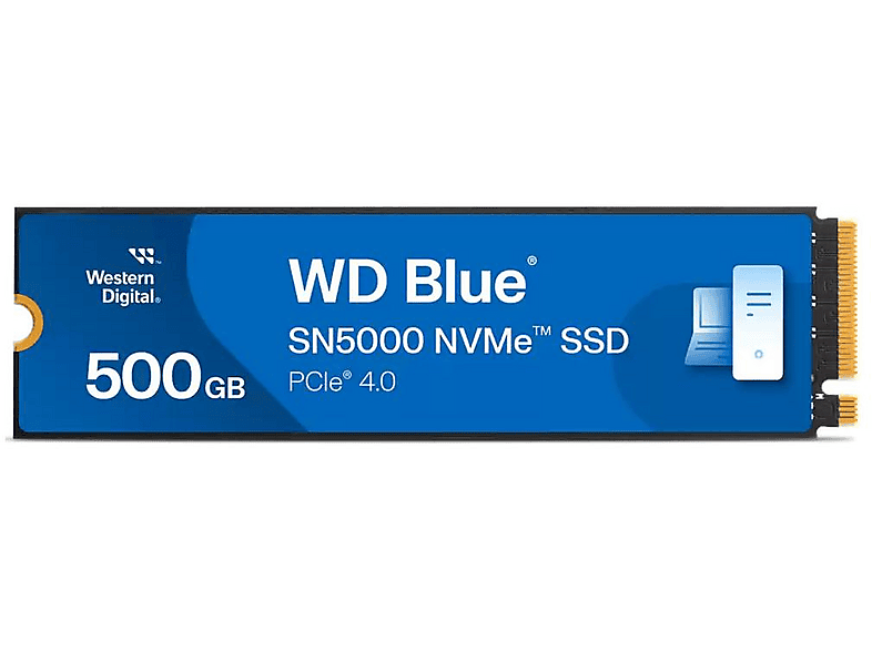 WESTERN DIGITAL WD B SN5000 NVMe Gen4X4 2280 5000MB/4000MB WDS500G4B0E PCIe 500 GB Dahili SSD Disk