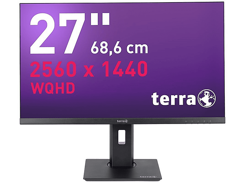 TERRA 2772W 27 Zoll WQHD Monitor (5 ms Reaktionszeit , 75 Hz )