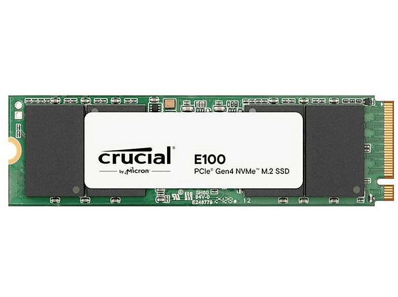 CRUCIAL CT480E100SSD8 E100 480GB, 480 GB, SSD, 0 Zoll, intern