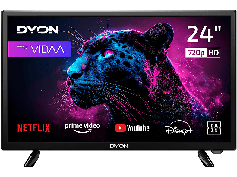 DYON Movie Smart 24 VX LED Smart TV (Flat, 24 Zoll / 60 cm, HD-ready, SMART TV)