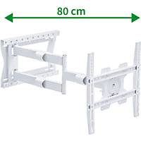 MediaMarkt XTRARM Tantal 80 cm Flex 400 Muurbeugel Wit aanbieding