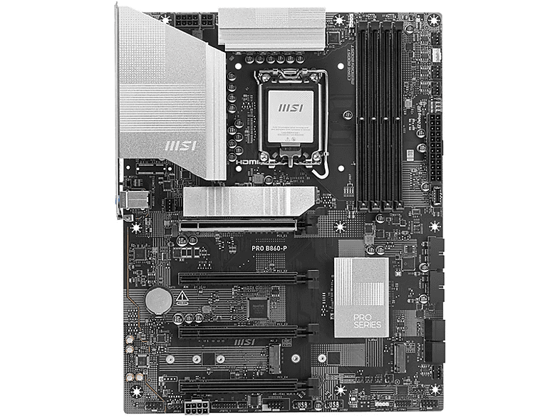 MSI PRO B860-P Mainboard Schwarz