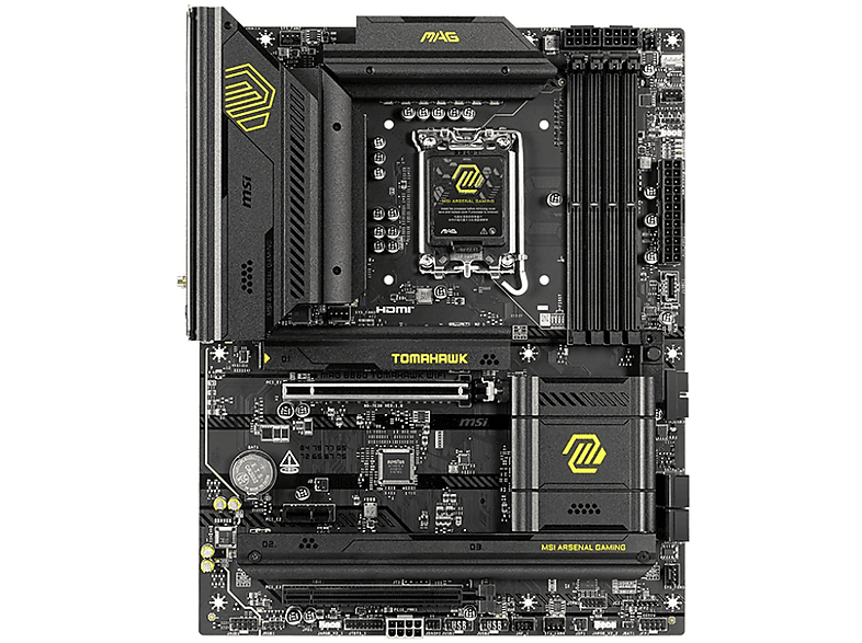 MSI MAG B860 TOMAHAWK WIFI Mainboard Schwarz