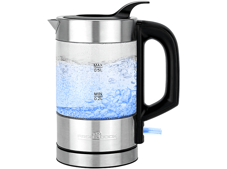 PROFICOOK PC-WKS 1228 G Wasserkocher, Silber