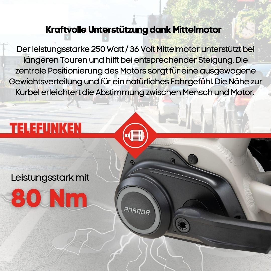 Nahaufnahme des Motors des Elektrorollers. Es befindet sich auf einer Straße mit Autos.