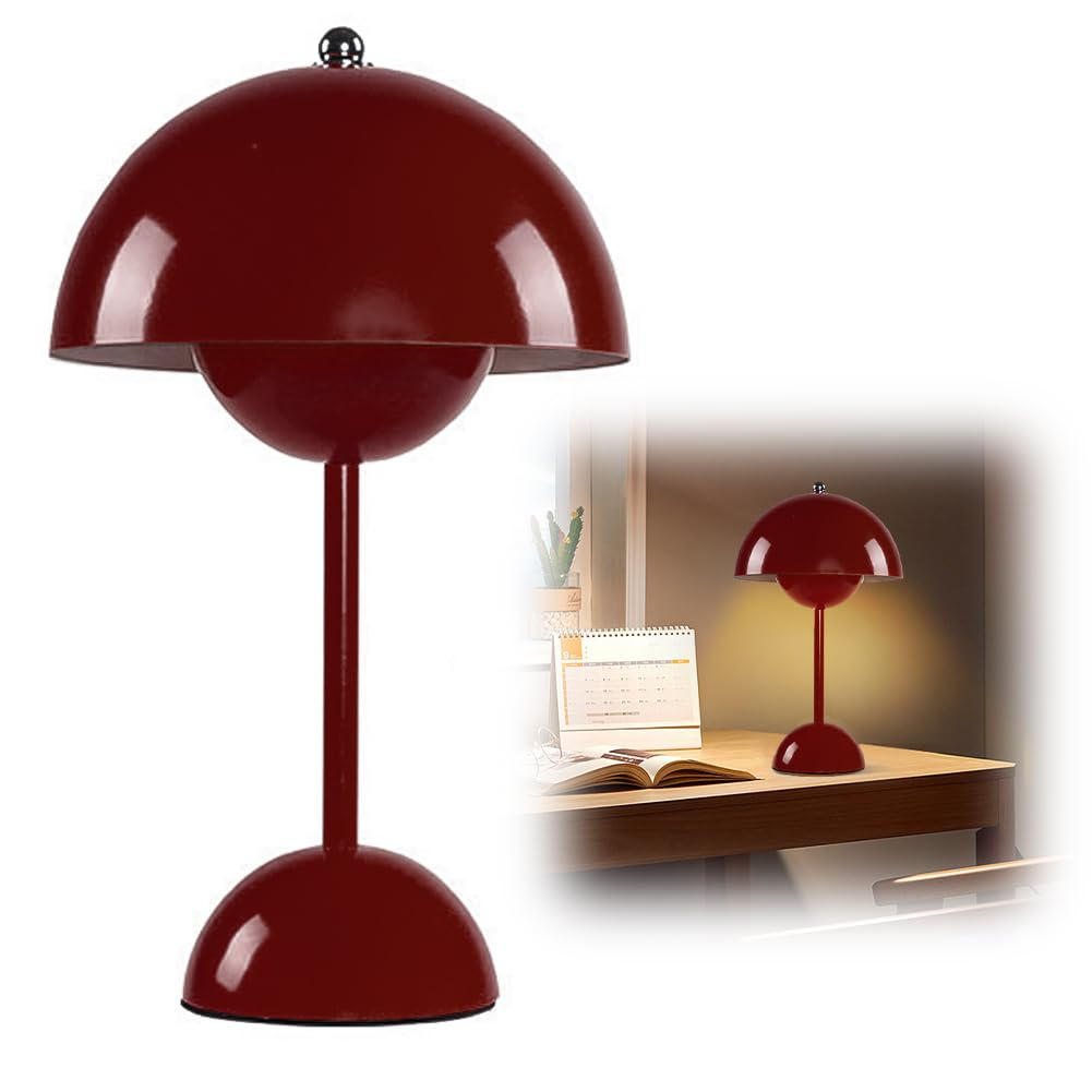 Fara Obstacole Pilzlampen Led Akku Tischlampe Kabellos Led Table Lamp