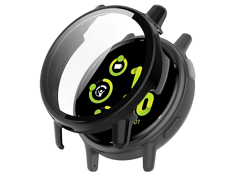 INF Funda con protector de pantalla para Garmin Vivoac, Displayschutz, Garmin, Vivoactive 5, Schwarz