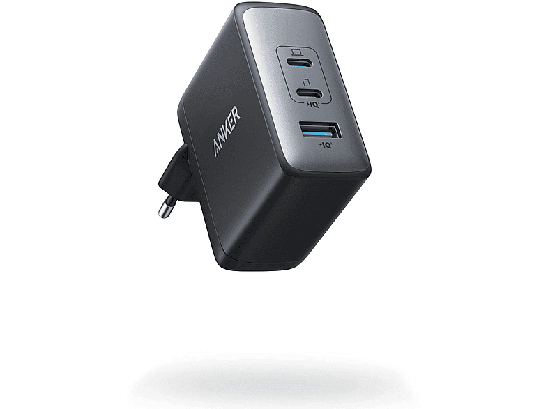 ANKER A2145G11 736 WALL CHARGER 100W 1A/2C BLACK  Schnellladegerät Universal, Black