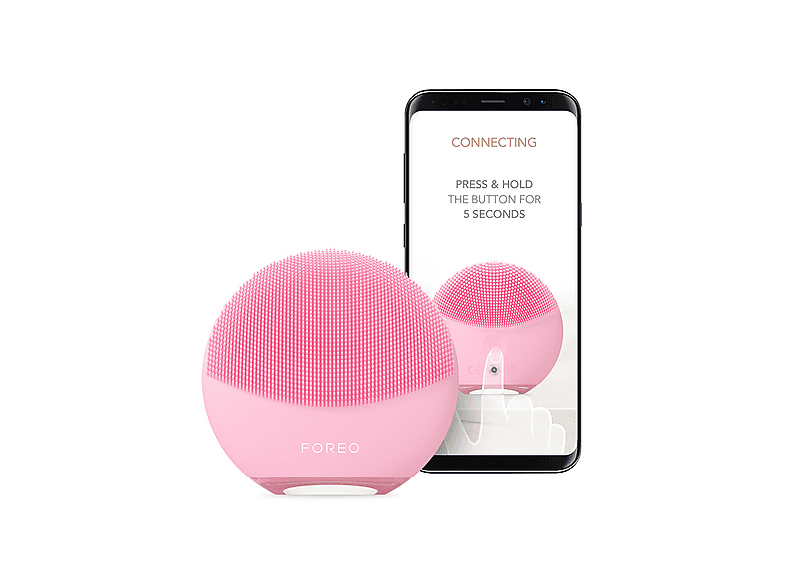 FOREO LUNA 4 Mini Yüz Temizleme Cihazı Pearl Pink Fiyat & Özellik